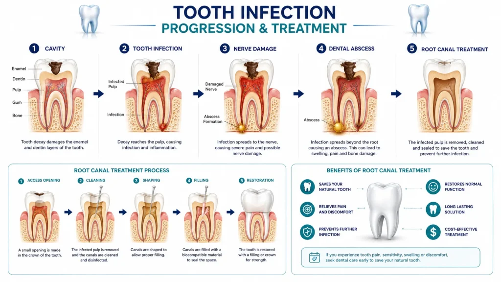 signs of tooth infection